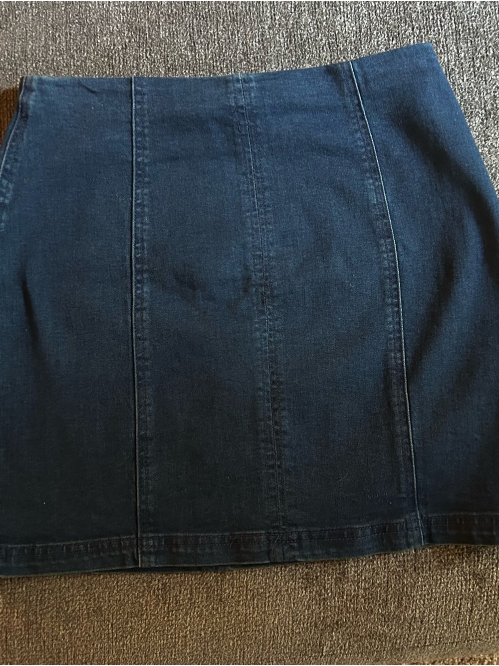 Impeccable Pig Denim Mini Skirt